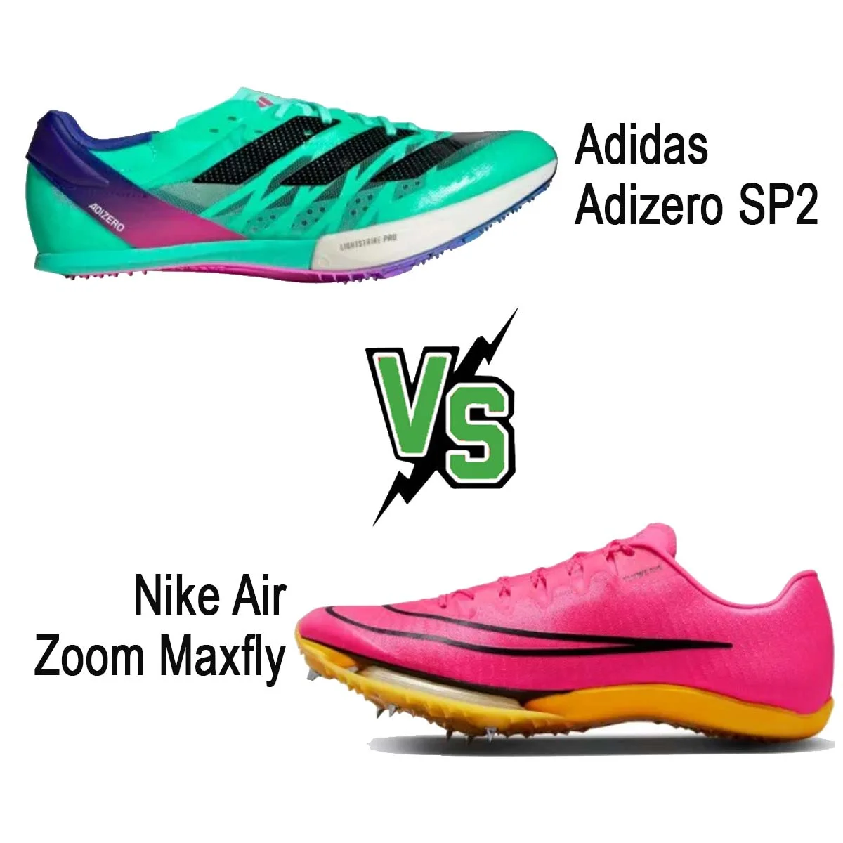 Adidas Adizero SP2 vs Nike Maxfly