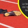 El tamaño de los clavos en unas zapatillas de atletismo