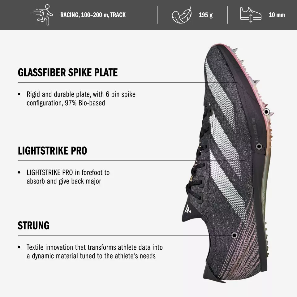 adidas ADIZERO PRIME SP 3 STRUNG detalles